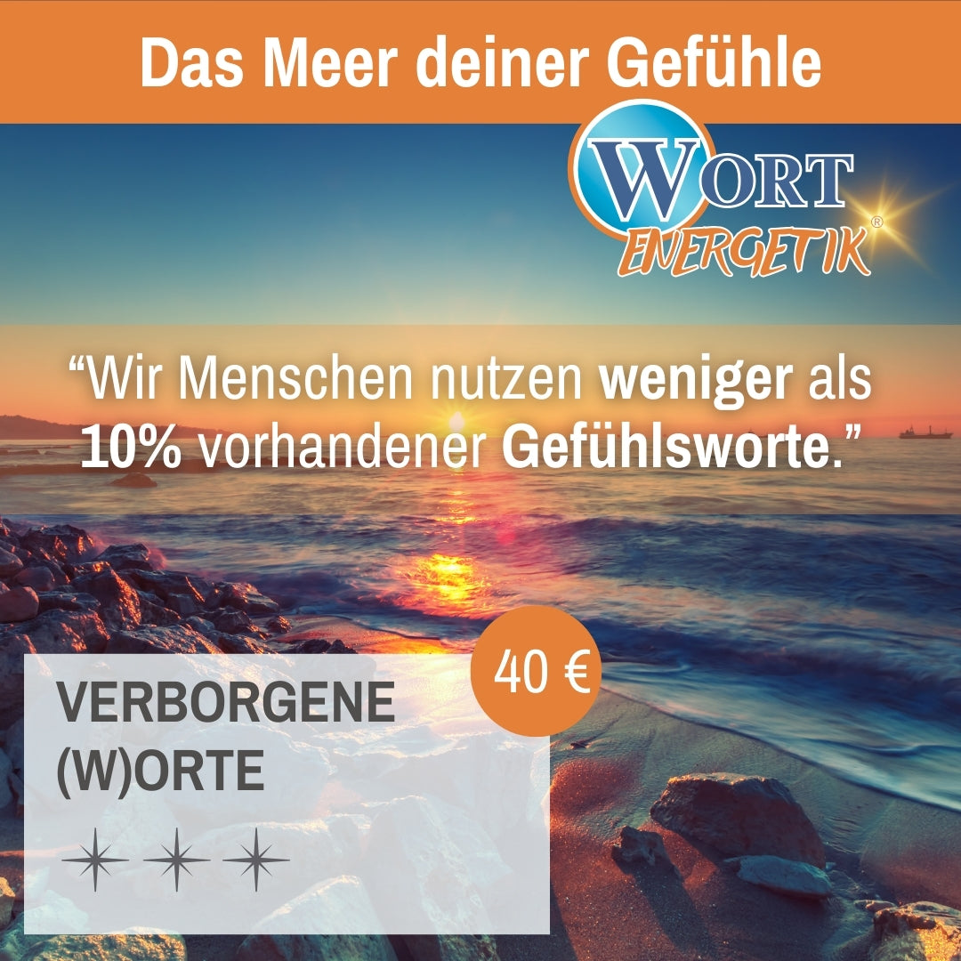 WORTENERGETIK® Kurs - Meer der Gefühle